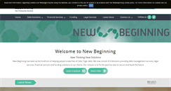 Desktop Screenshot of newbeginning.ie